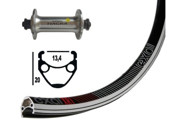 Bike-Parts predné koleso  13-622 Tiagra QR. 32 der 6,5