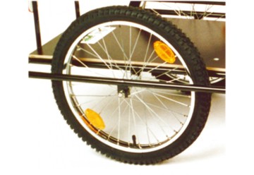 Roland zapletená kolesa s pláštem 20" pro príves 'Der Roland' s plátem