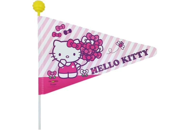 Vlajecka na tyci Hello Kitty