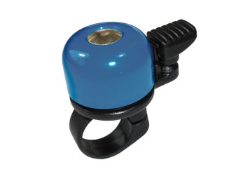 Diverse Mini-zvonček Billy modrá hliník 22,2 mm
