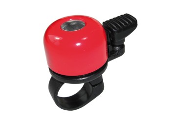 Diverse Mini-zvonček Billy červená hliník 22,2 mm