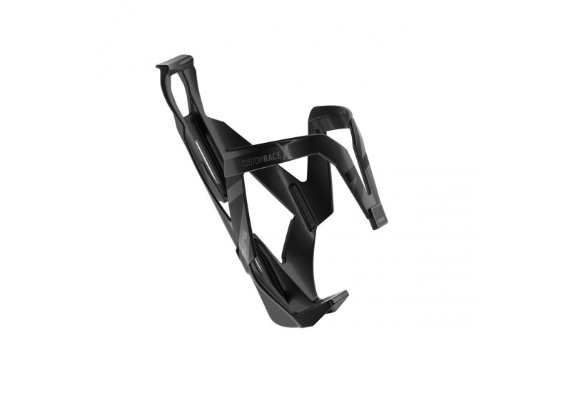 Košík CUSTOM RACE X čierny lesklý čierna grafika