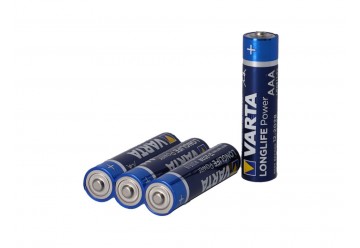 Baterie Varta Longlife Power Micro LR03 4 ks, Alkaline, 1,5V, AAA, MN2400