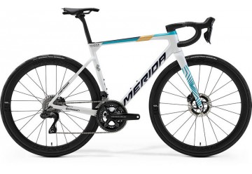 Merida cestný bicykel SCULTURA TEAM teal/perleťovo biely(Team)