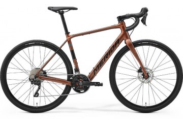 Merida crossový elektrobicykel eSILEX 400 matná bronzová metalíza(čierny) 2024