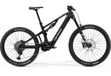 Merida celoodpružený horský elektrobicykel eONE-SIXTY 7000 zlatý(strieborný) 2024