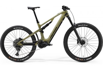 Merida celoodpružený horský elektrobicykel eONE-SIXTY 6000 zelený(čierny) 2024