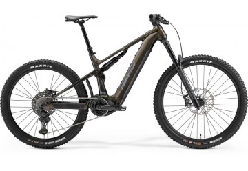 Merida celoodpružený horský elektrobicykel eONE-SIXTY 875 zlatý(šedý) 2024