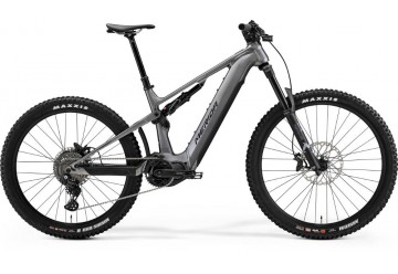 Merida celoodpružený horský elektrobicykel eONE-SIXTY 675 šedý(čierny) 2024