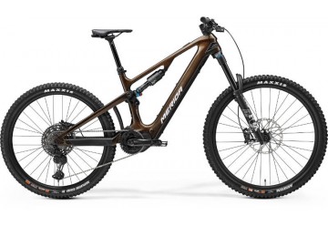 Merida celoodpružený horský elektrobicykel eONE-SIXTY 7000 zlatý(strieborný) 2025