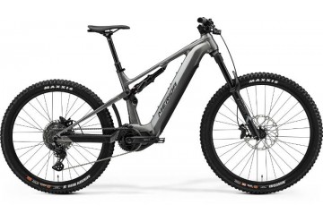 Merida celoodpružený horský elektrobicykel eONE-SIXTY 675 šedý(čierny) 2025
