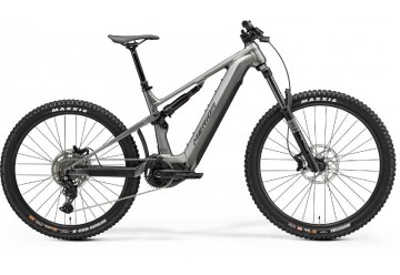 Merida celoodpružený horský elektrobicykel eONE-SIXTY 400 šedý(čierny) 2025