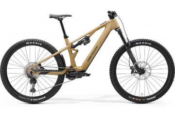 Merida celoodpružený horský elektrobicykel eONE-SIXTY SL 6000 matný svetlohnedý(zlatý) 2025