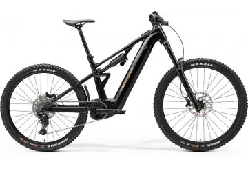 Merida celoodpružený horský elektrobicykel eONE-EIGHTY 400 čierna metalíza 2025