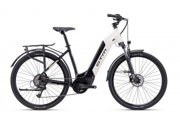 CTM dámsky mestský elektrobicykel METRIC GX 1.0 - čierna / slonovinová 2025