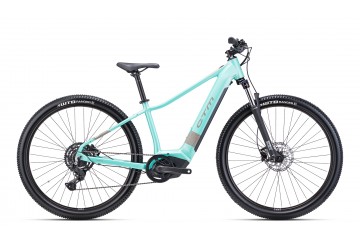 CTM dámsky horský elektrobicykel RUBY GX 29 - matná svetlotyrkysová perleť / sivá 2025