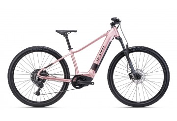 CTM dámsky horský elektrobicykel RUBY GX PRO 29 - staroružová perleť 2025