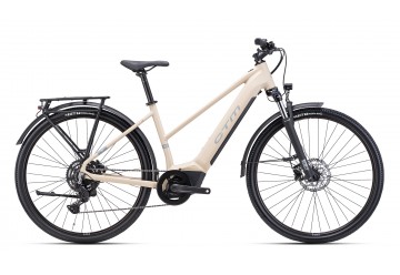 CTM dámsky trekingový elektrobicykel SENZE GX Lady  - matná svetlobéžová / sivá 2025