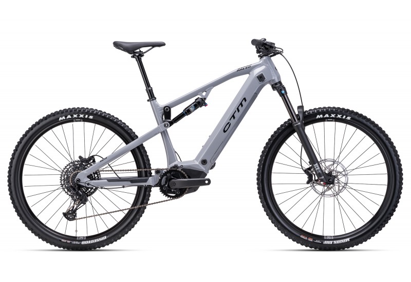 CTM horský elektrobicykel AREON GX Comp - sivá / čierna 2025