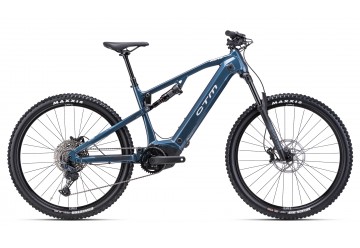 CTM horský elektrobicykel AREON GX Xpert - hlbokomodrá perleť / strieborná 2025