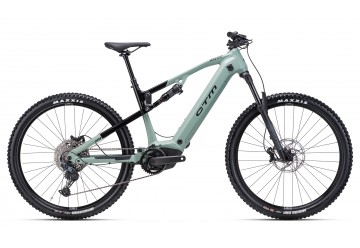 CTM horský elektrobicykel AREON GX Xpert - čierna / matná šalviová 2025