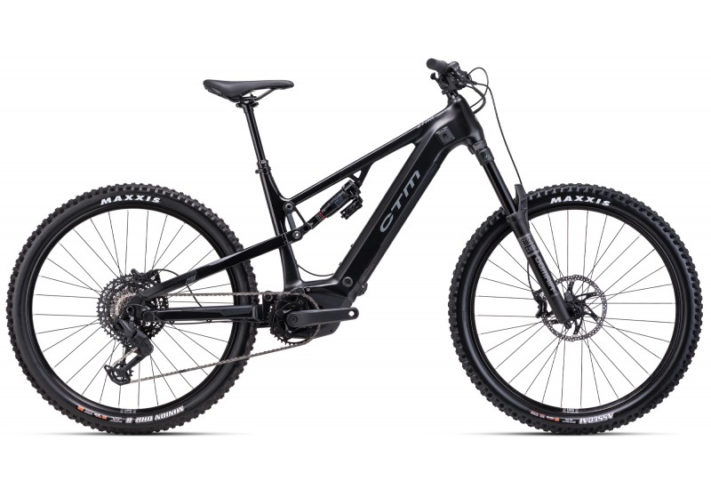 CTM horský elektrobicykel ZYNK PRO - čierna / matná čierna 2025