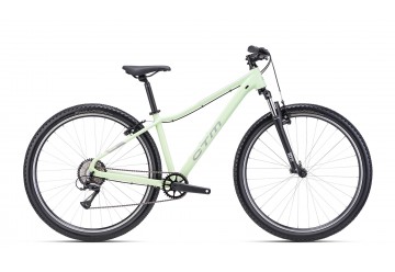 CTM dámsky horský bicykel CHARISMA 1.0 - pastelová zelená / sivá 2025