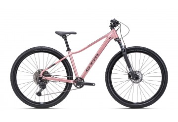 CTM dámsky horský bicykel CHARISMA 5.0 - staroružová perleť / matná čierna 2025