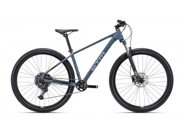 CTM horský bicykel RAMBLER 3.0 - matná sivomodrá / lesklá čierna 2025