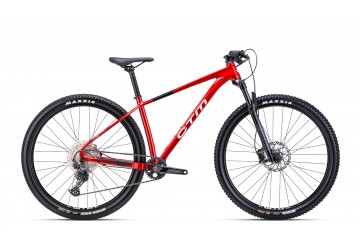 CTM horský bicykel RASCAL 2.0 - metalická červená / čierna 2025