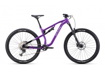 CTM horský bicykel SKAUT 3.0 - lesklá čierna / lesklá fialová 2025