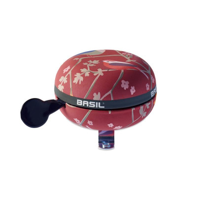 Basil WANDERLUST BIG BELL - Zvonček na bicykel s prírodným vzorom