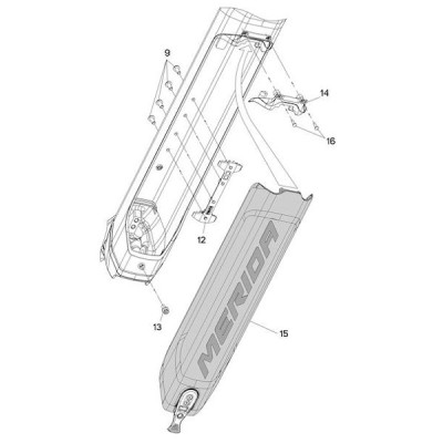 Kryt integrovanej batérie Energy Guard II pre 630Wh