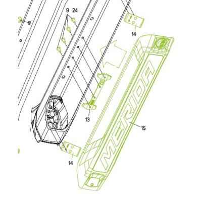 Kryt integrovanej batérie Energy Guard TwistLock pre 630/750Wh